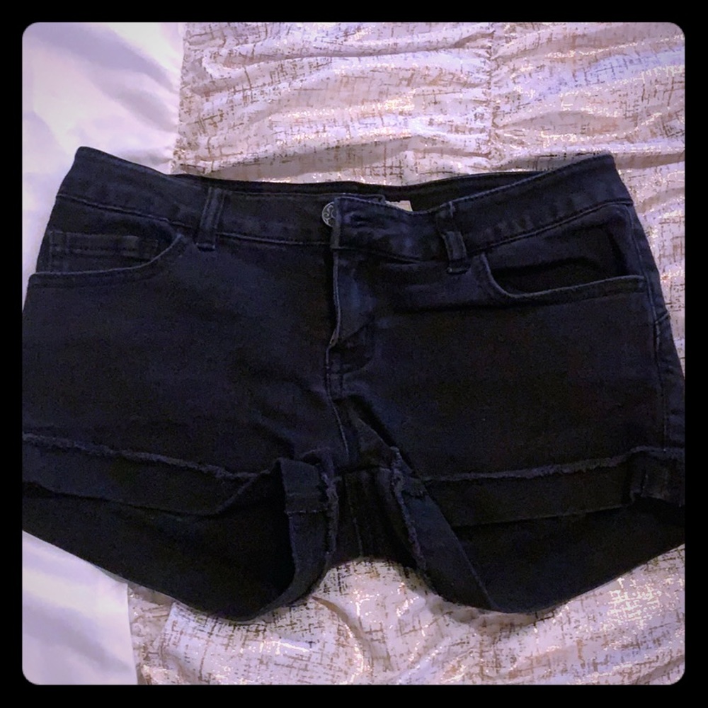 Black shorts